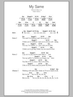 My Same von Adele (Download) 