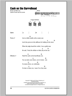 Cash On The Barrelhead von Ira Louvin (Download) 