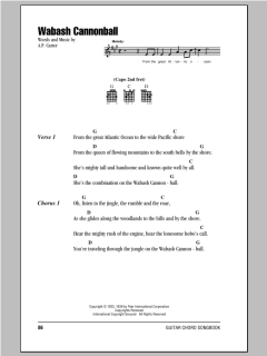 Wabash Cannonball von The Carter Family (Download) 