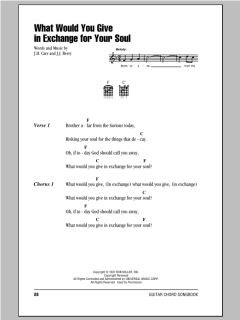 What Would You Give In Exchange For Your Soul von Johnny Cash (Download) 