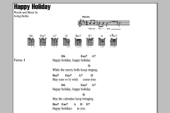Happy Holiday von Irving Berlin (Download) 