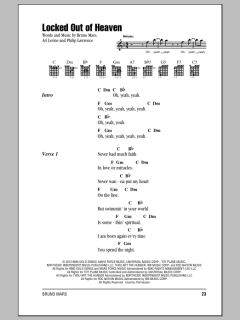 Locked Out Of Heaven von Bruno Mars (Download) 