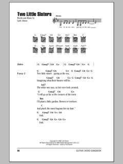 Two Little Sisters von Carly Simon (Download) 