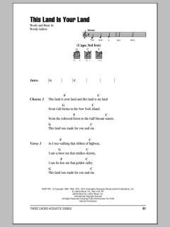 This Land Is Your Land von Woody Guthrie (Download) 