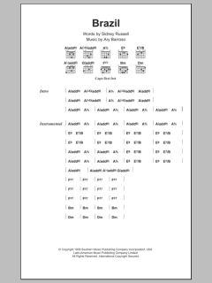 Brazil von Ary Barroso (Download) 