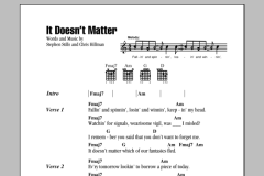 It Doesn't Matter von Crosby, Stills & Nash (Download) 