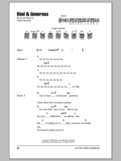 Kind & Generous von Natalie Merchant (Download) 