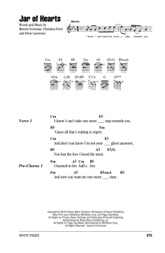 Jar Of Hearts von Christina Perri (Download) 