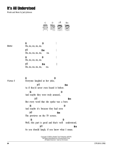 It's All Understood von Jack Johnson (Download) 
