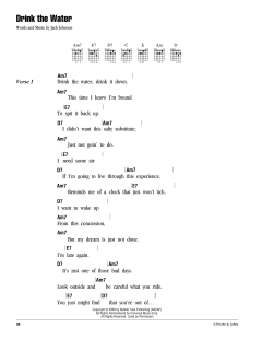 Drink The Water von Jack Johnson (Download) 