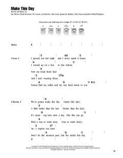 Make This Day von Clay Cook (Download) 