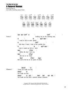 (You Make Me Feel Like) A Natural Woman von Carole King (Download) 