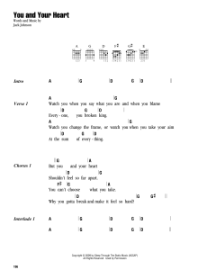 You And Your Heart von Jack Johnson (Download) 