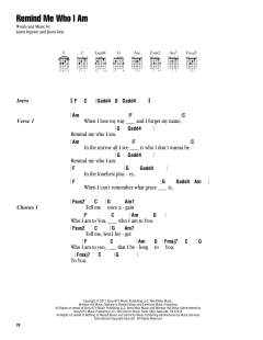 Remind Me Who I Am von Jason Gray (Download) 