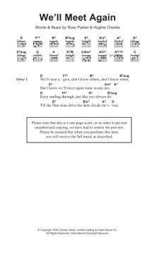 We'll Meet Again von Vera Lynn (Download) 