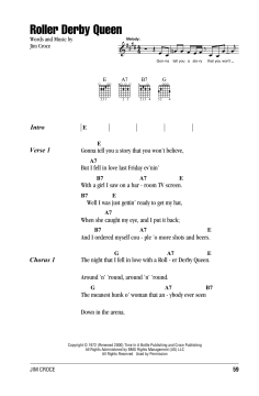 Roller Derby Queen von Jim Croce (Download) 