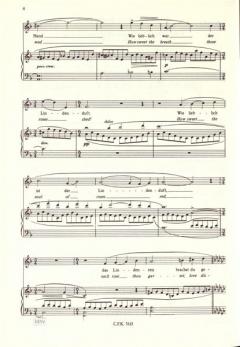 Sieben Lieder aus letzter Zeit von Gustav Mahler 