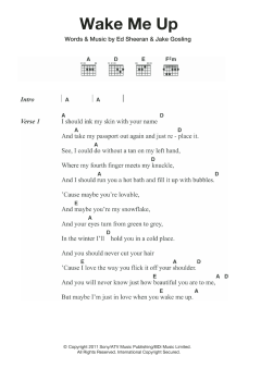 Wake Me Up von Ed Sheeran (Download) 