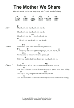 The Mother We Share von Iain Cook (Download) 