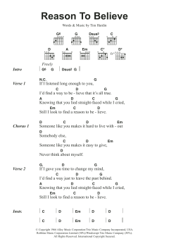 Reason To Believe von Tim Hardin (Download) 