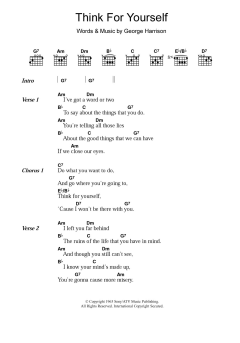Think For Yourself von The Beatles (Download) 