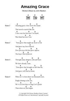 Amazing Grace von John Newton (Download) 