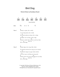 Bird Dog von The Everly Brothers (Download) 