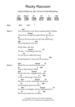 Rocky Raccoon von The Beatles (Download) 