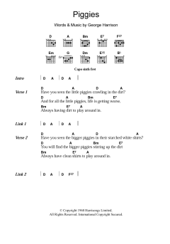 Piggies von The Beatles (Download) 