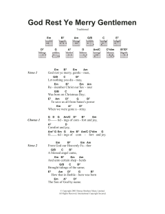 God Rest Ye Merry, Gentlemen von Traditional (Download) 