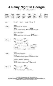 A Rainy Night In Georgia von Brook Benton (Download) 