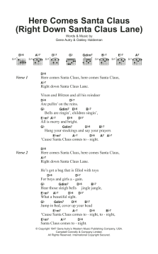 Here Comes Santa Claus von Gene Autry (Download) 
