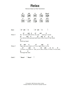 Relax von The Who (Download) 