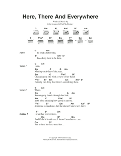 Here, There And Everywhere von The Beatles (Download) 