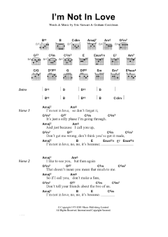 I'm Not In Love von 10CC (Download) 