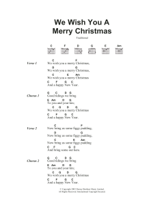 We Wish You A Merry Christmas (Download) 