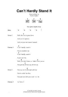 Can't Hardly Stand It (Download) 