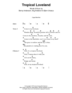 Tropical Loveland von ABBA (Download) 