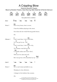 A Crippling Blow von The Killers (Download) 