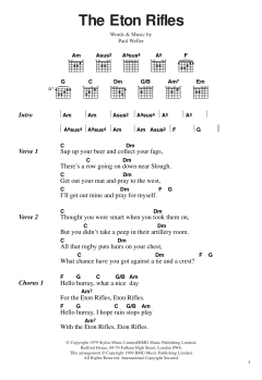 The Eton Rifles von The Jam (Download) 