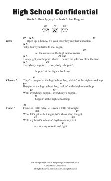 High School Confidential von Jerry Lee Lewis (Download) 