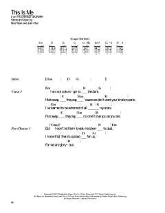 This Is Me von Benj Pasek (Download) 