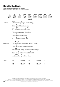 Up With The Birds von Coldplay (Download) 
