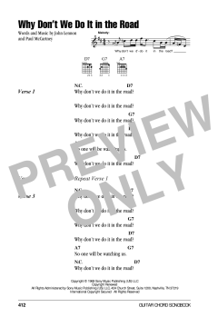 Why Don't We Do It In The Road von The Beatles (Download) 
