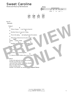 Sweet Caroline von Neil Diamond (Download) 