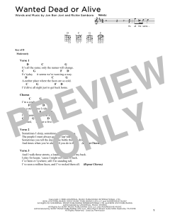 Wanted Dead Or Alive von Bon Jovi (Download) 