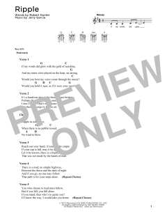 Ripple von Grateful Dead (Download) 