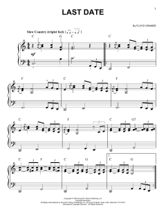 Last Date von Floyd Cramer (Download) 