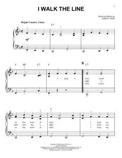 I Walk The Line von Johnny Cash (Download) 