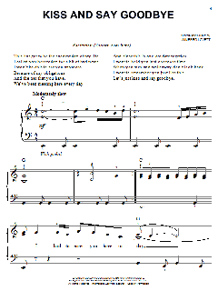 Kiss And Say Goodbye von Winfred Lovett (Download) 